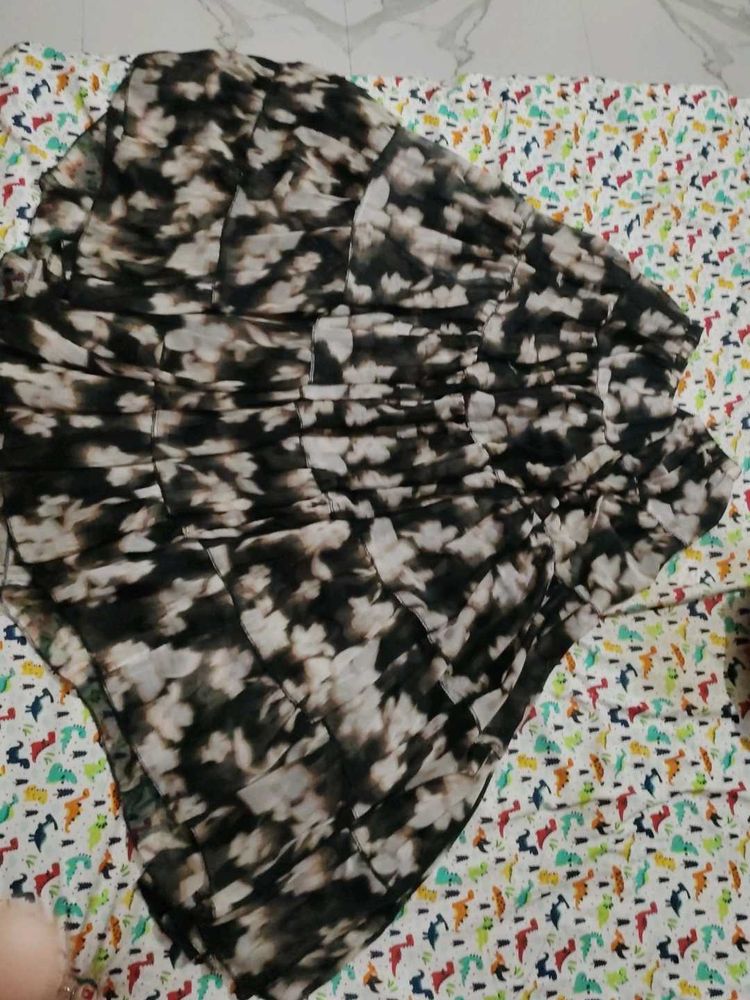 Floral Print Skirt