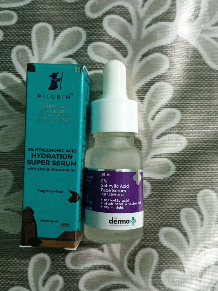 Face Serums- The Derma Co And Pilgrim