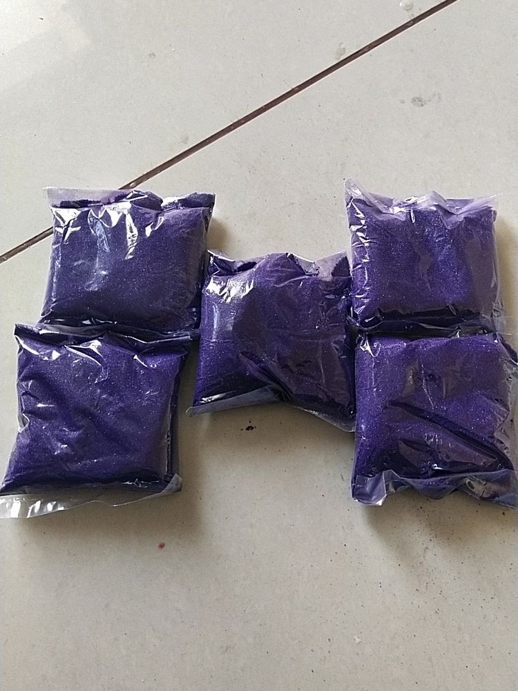 5pc Dark Blue Color For Rangoli