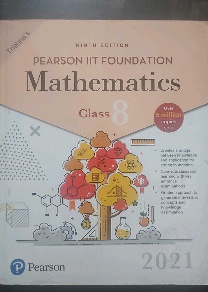 Pearson IIT Foundation Math Class 8