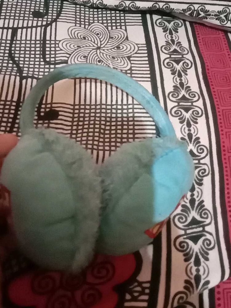 Light Blue Earmuffs - Keep Warm!