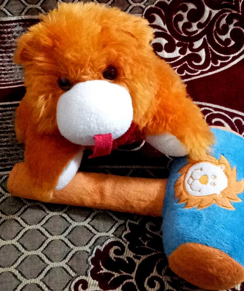 Soft Toy Combo – Dog &amp; Hammer