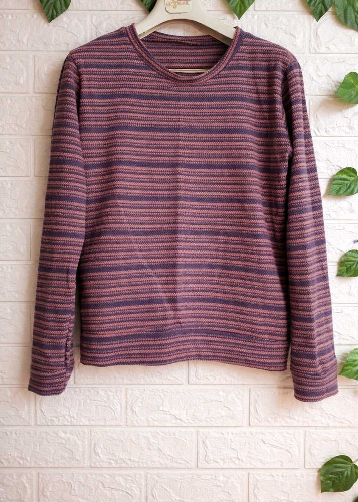 Striped Long Sleeve Top
