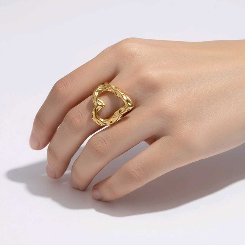 Gold Heart Ring