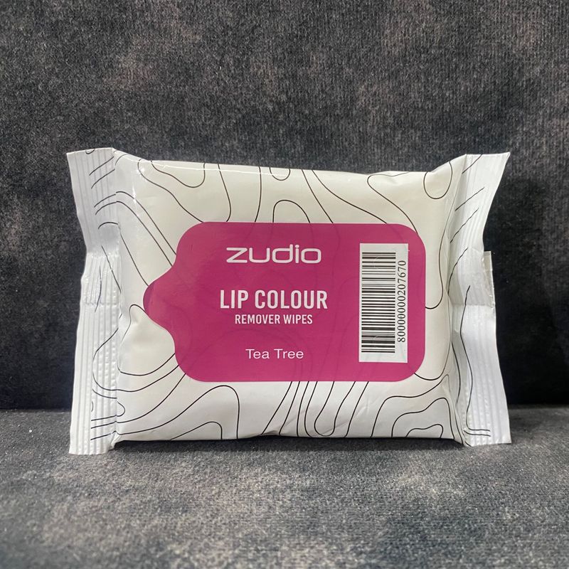 TEA TREE LIPSTICK REMOVER WIPES - ZUDIO