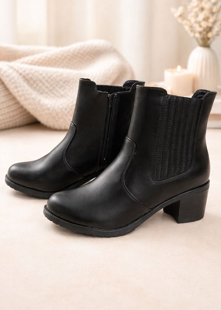 Chic Black Ankle Boots