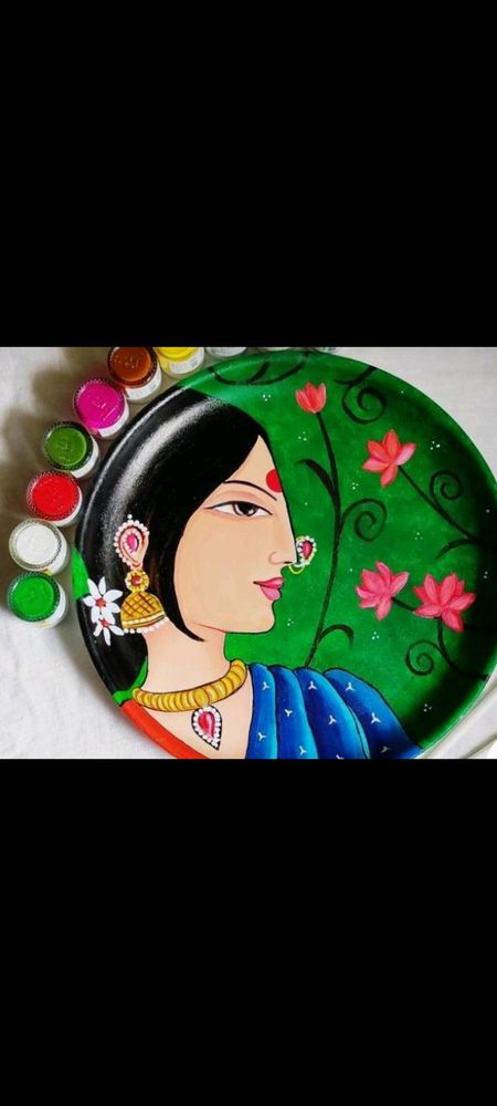 handmade painting work 🤗 Mdf Board Painting