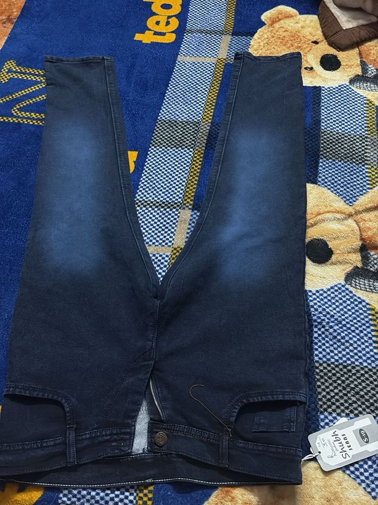 Dark Wash Denim Jeans