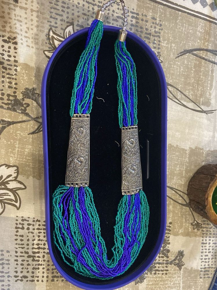 Beaded Statement Necklace