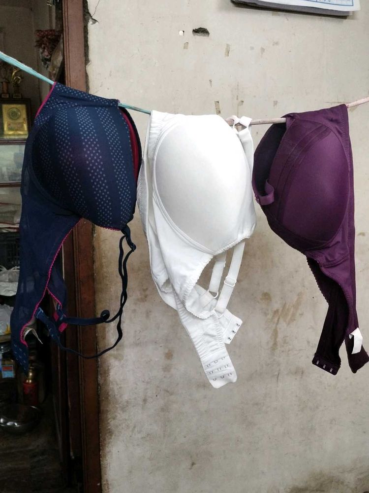 Combo 3 40B 40C Padded  Bras.