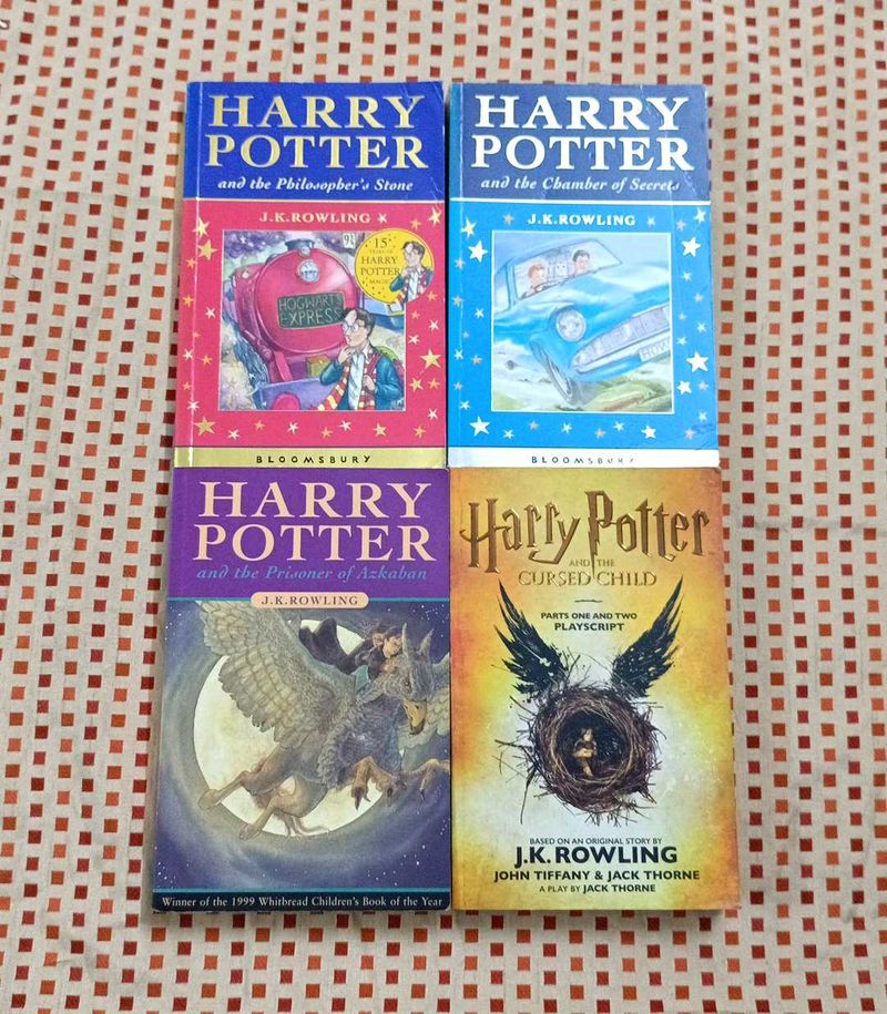 Harry Potter Books 1-4