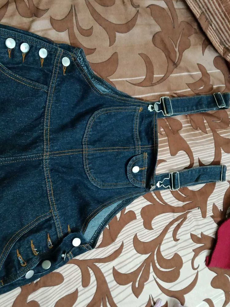 Denim Overalls