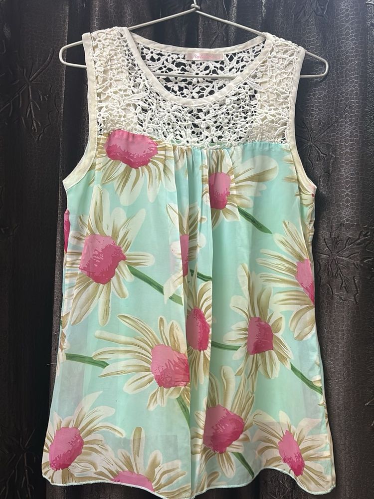 Floral Lace Top