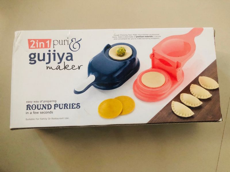 Momo, Gujiya And Puri Maker