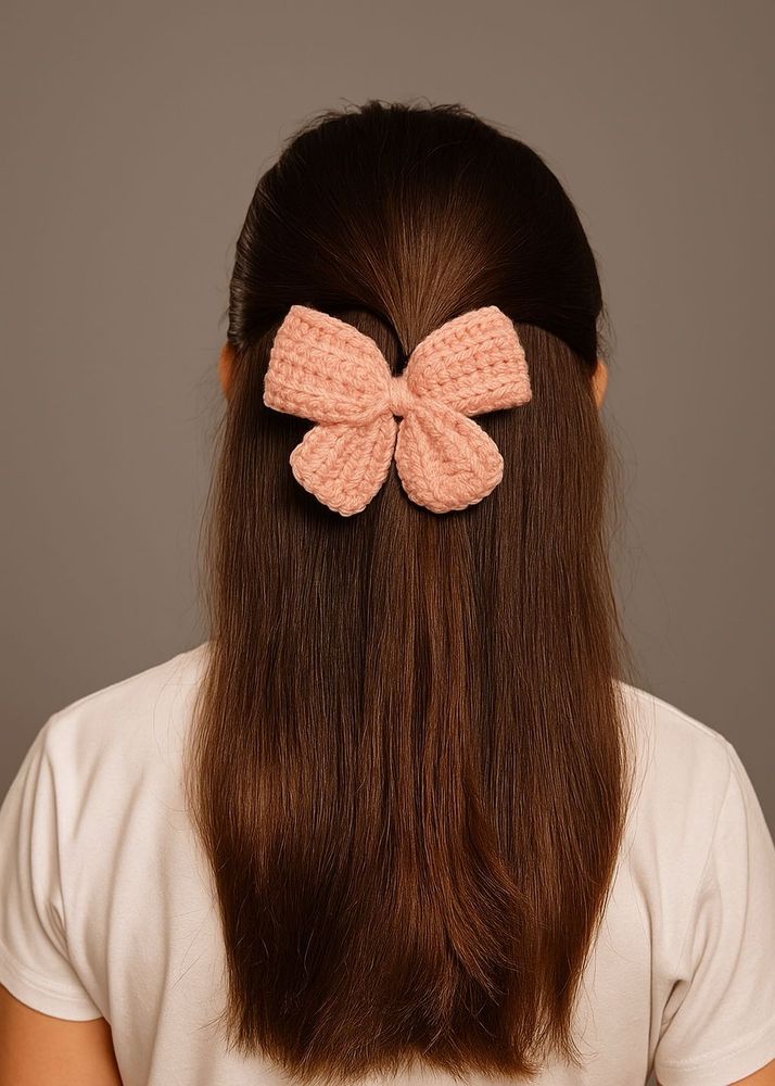 Handmade Crochet Hair Clip