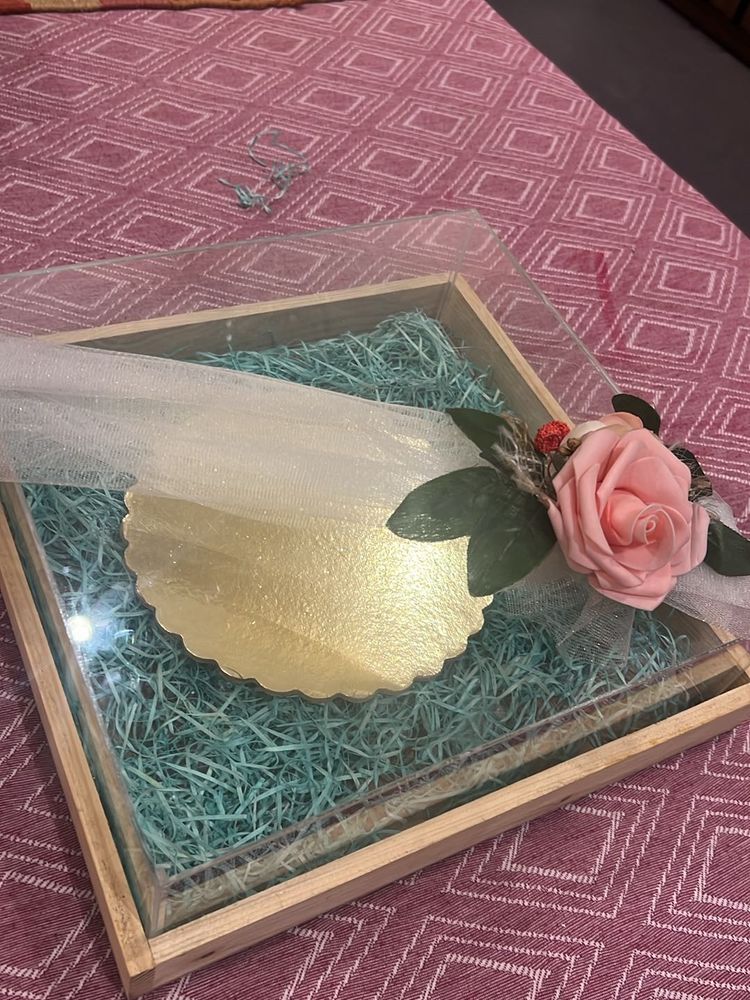 Decorative Wooden Gift Tray
