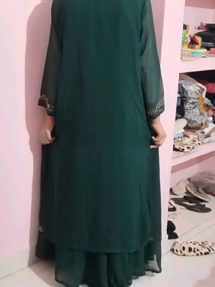 Elegant Green Kurta Set
