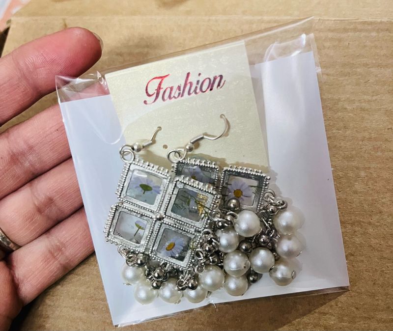 Pearl Drop Earrings