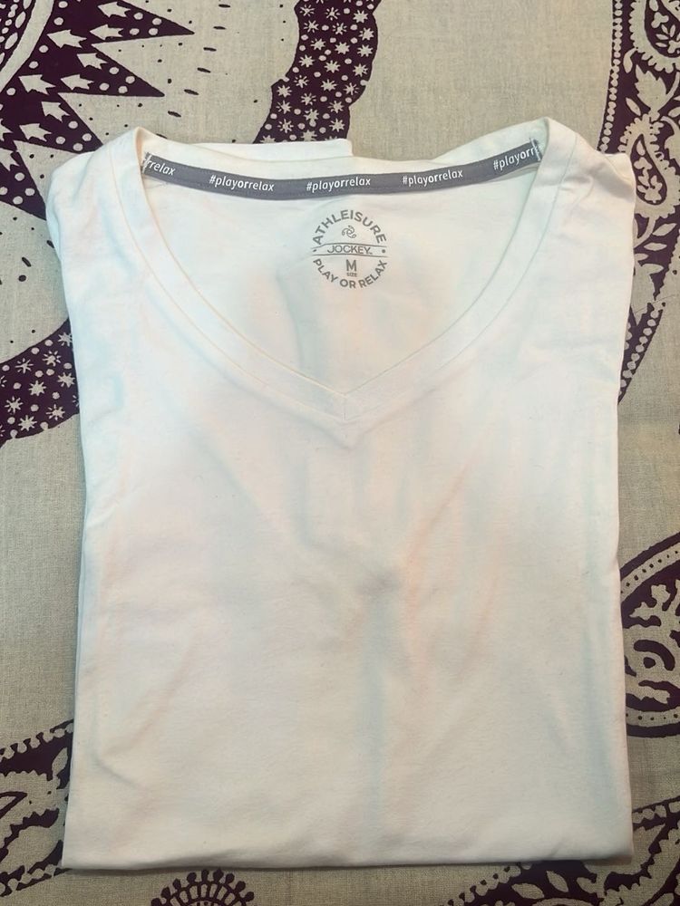 Jockey White Tshirt