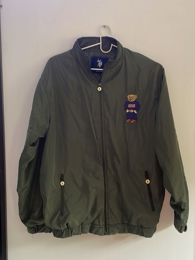 Olive Green US Polo Assn. Jacket