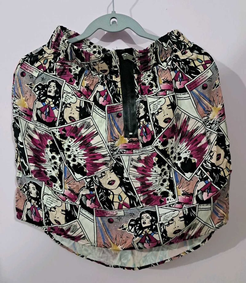 Printed Skirt