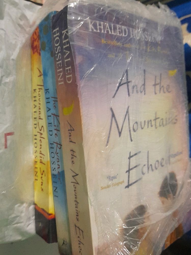 3 Books of Famous Novelist KHALED HOSSEINI