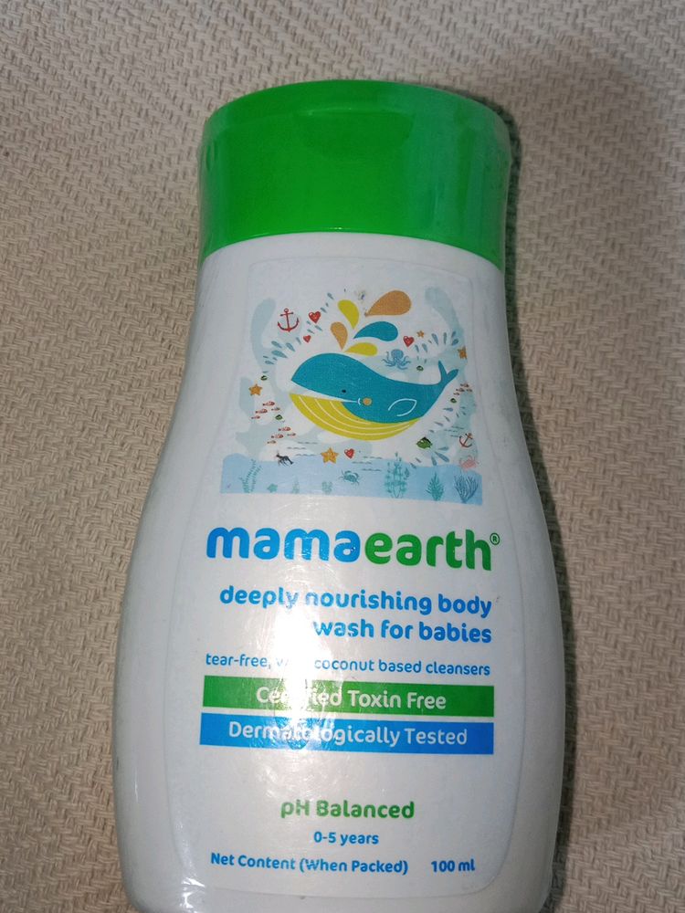 Hi am Mamaearth body wash for babies. For a baby, bath time is both fun and relaxing. But don&#39;t be fooled, there is some real cleaning going on in here.