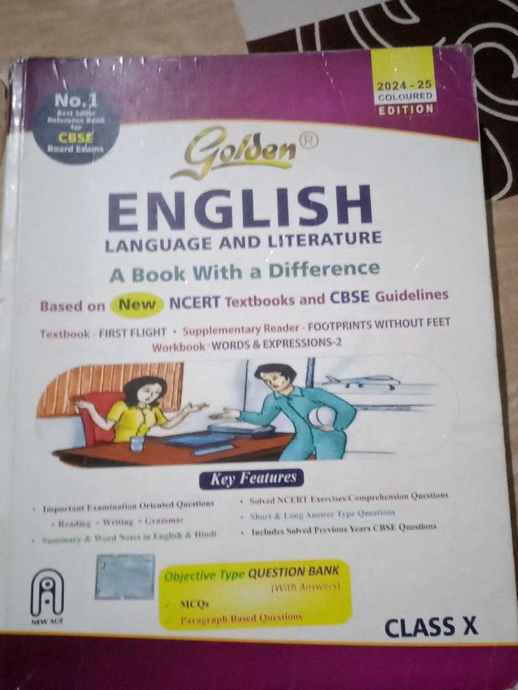 Golden English Class 10 Guide