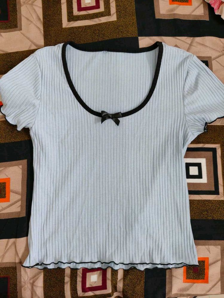 Max Blue Tank Top For Women
