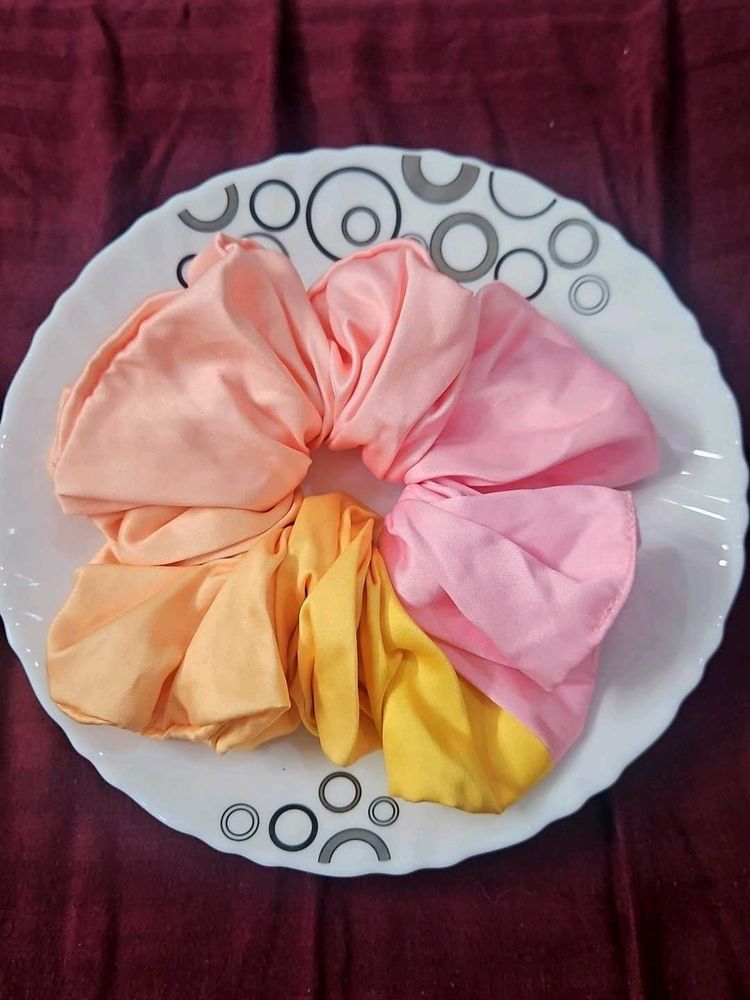 Colorful Scrunchie Hair Tie