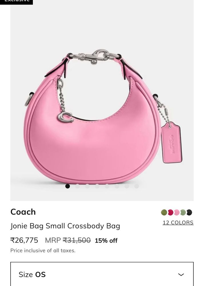 Coach Jonie Bag