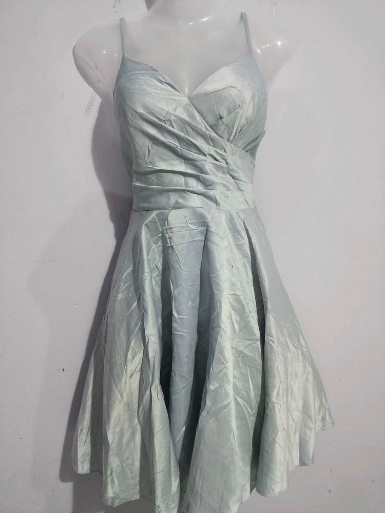 DAMN BEAUTIFUL SILK FLARED FROCK