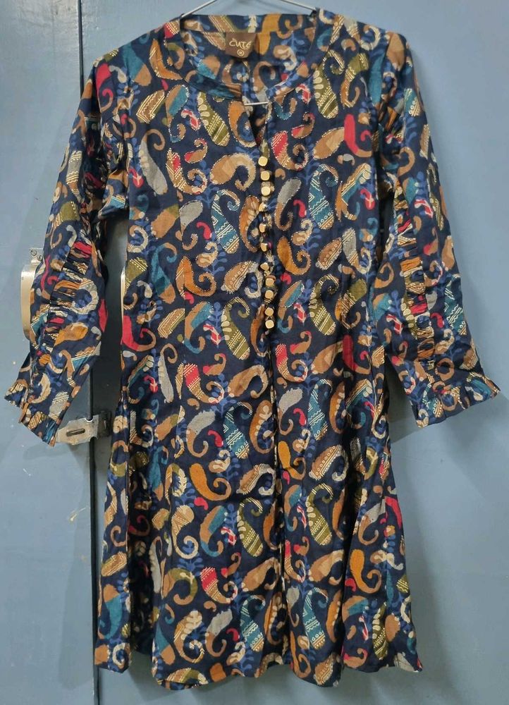 Navy Blue Anarkali Kurta!!