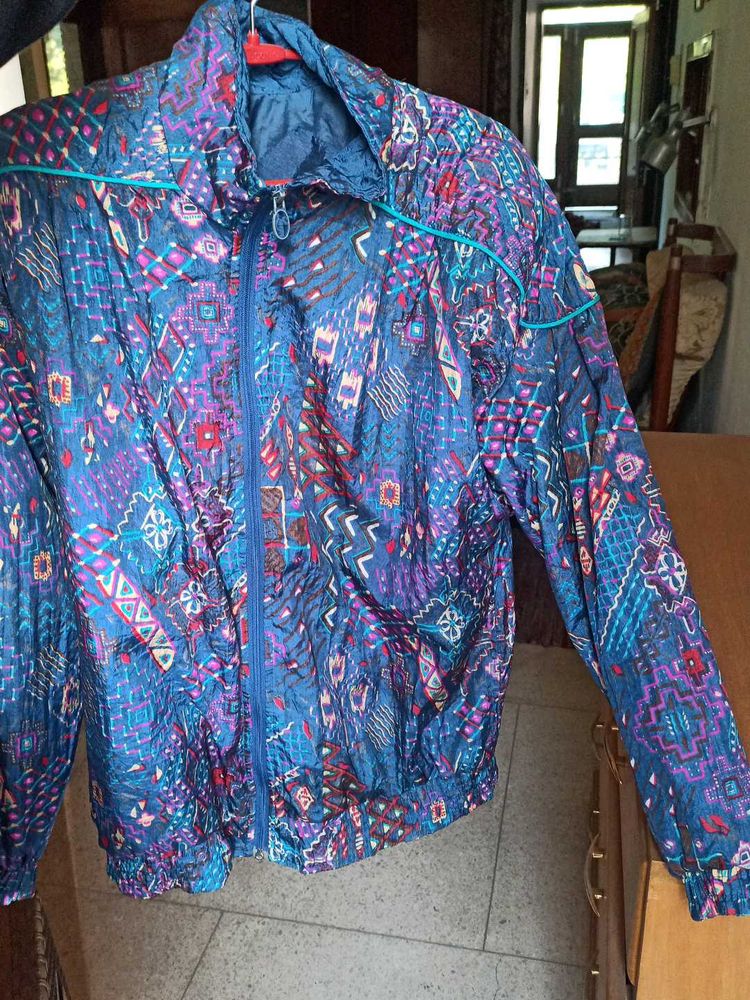 Rare Vintage Windcheater Jacket Printed