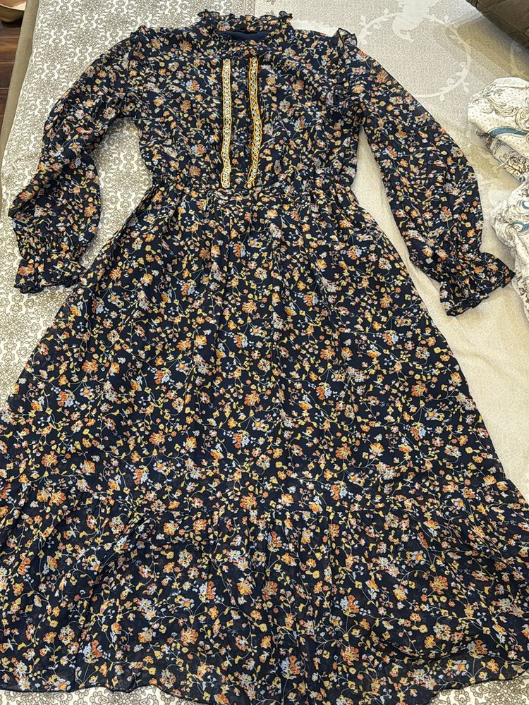 Fit And Flare Midi Dress