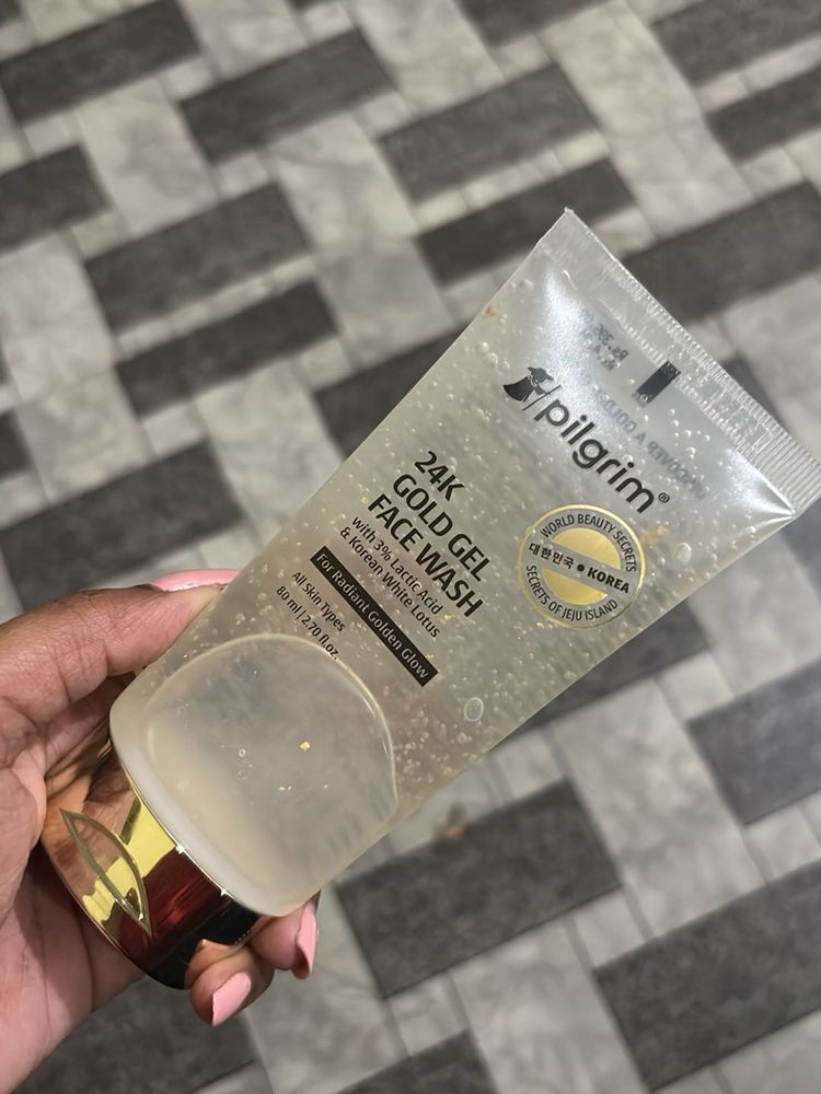 Pilgrim 24K Gold Gel Face Wash
