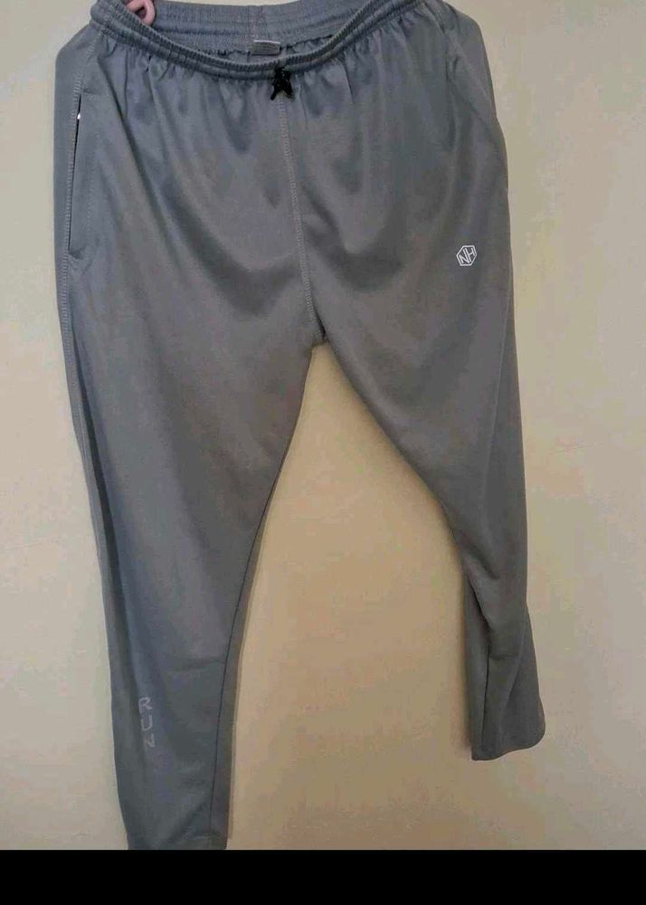 Gray Track Pants