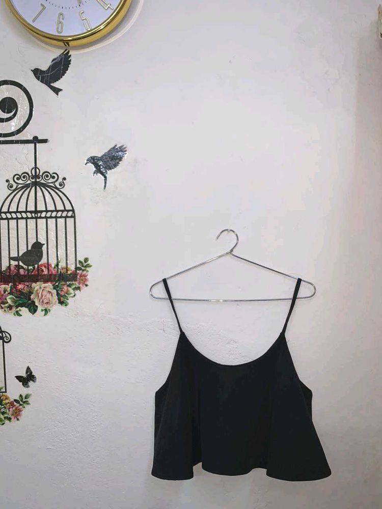 Zara Black Cami Top