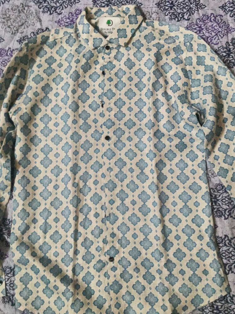 Patterned Casual Shirt