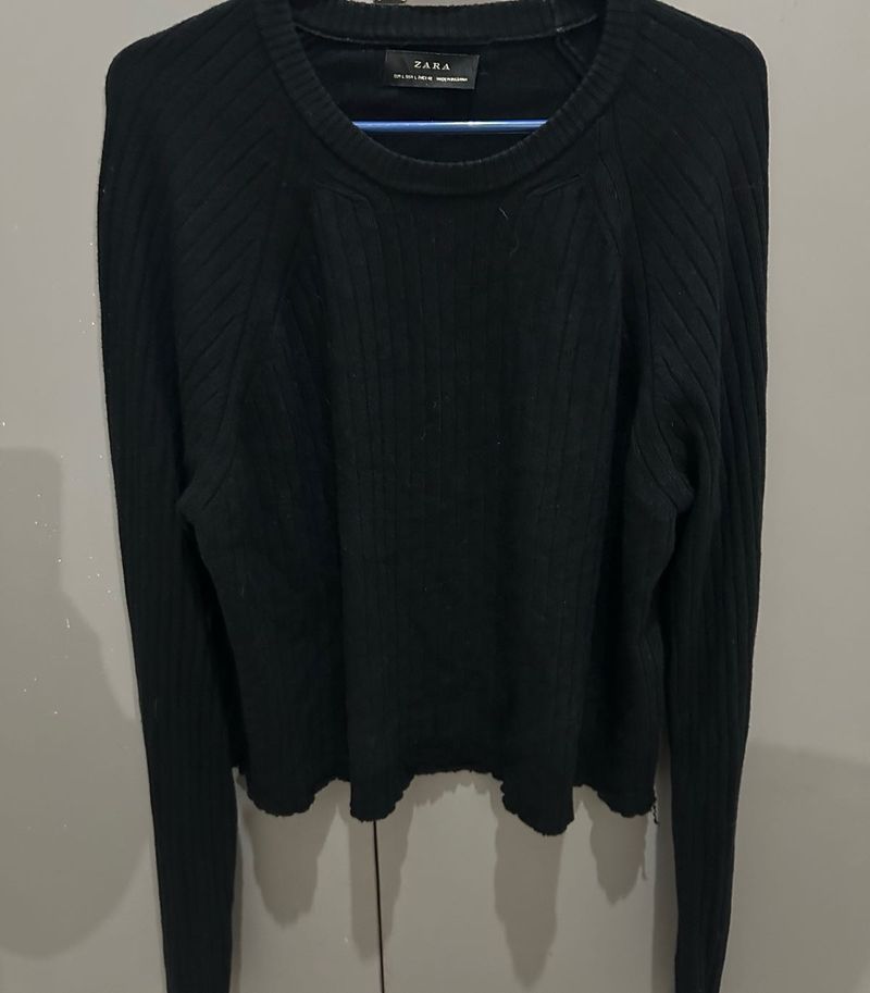 Zara Ribbed Top.