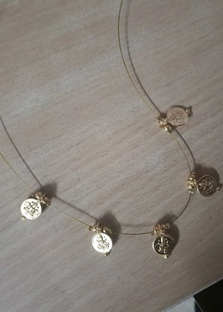 Gold Coin Choker Necklace✨