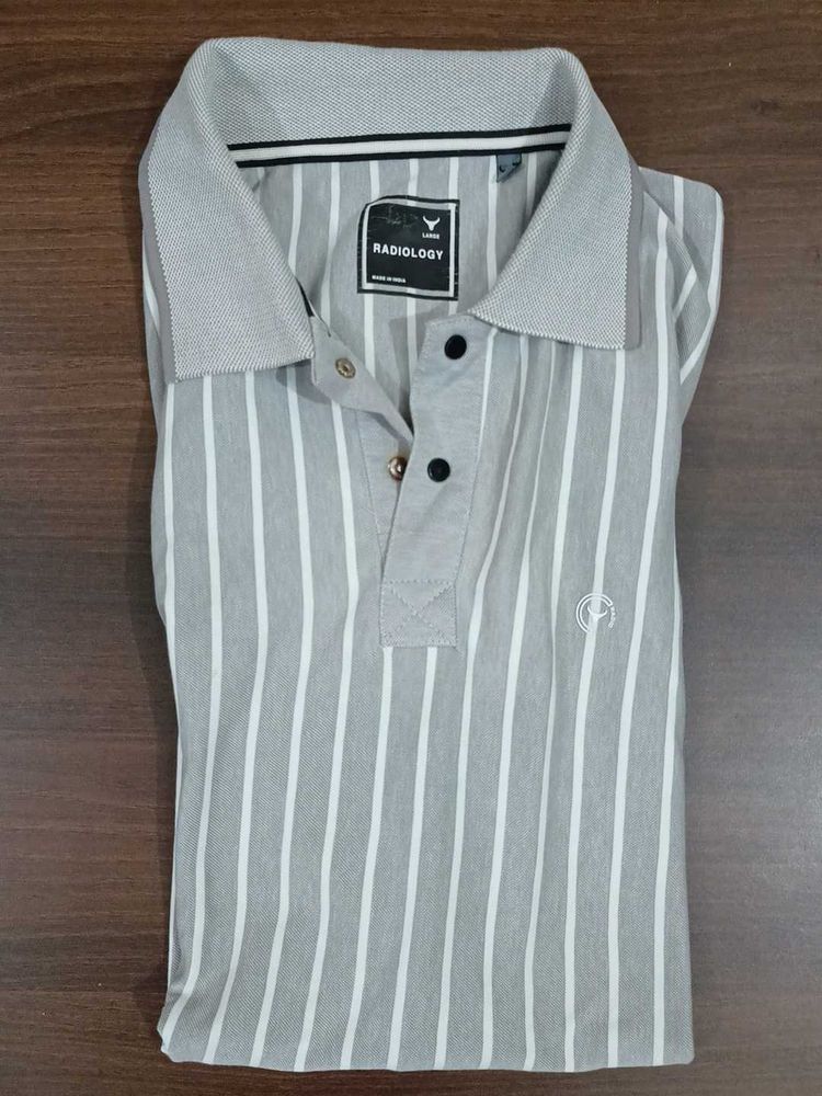 Striped Polo Shirt