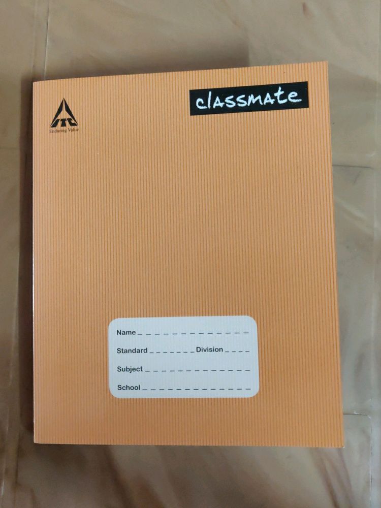 Unruled Notebook_Short_ Pack of 6