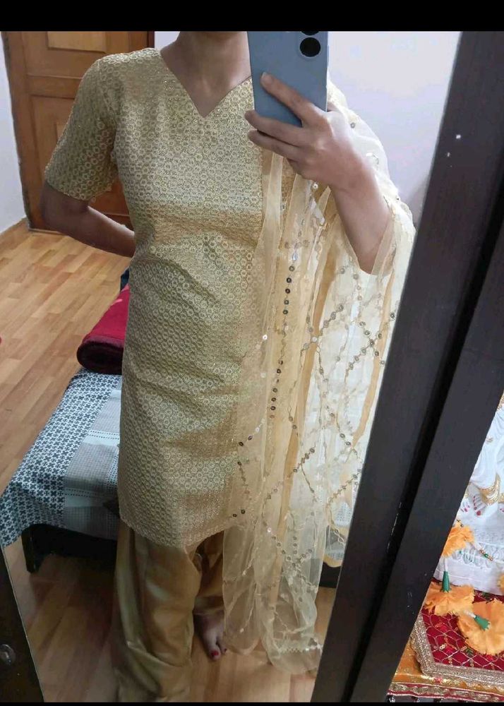 Satin Salwar Suit
