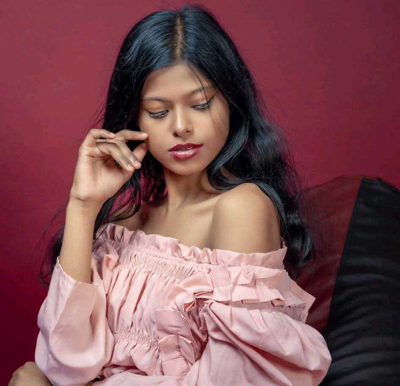 Pink Off-Shoulder Top