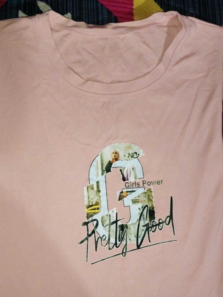 Pink 'Pretty Good' Graphic Tee