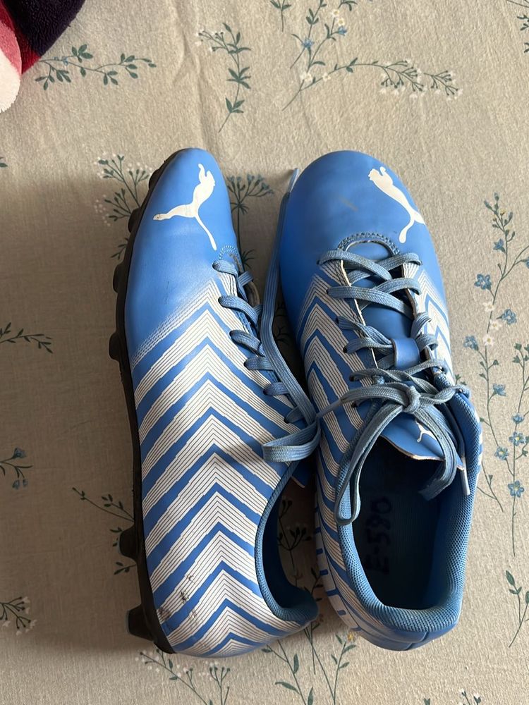 Puma Soccer Cleats - Light Blue