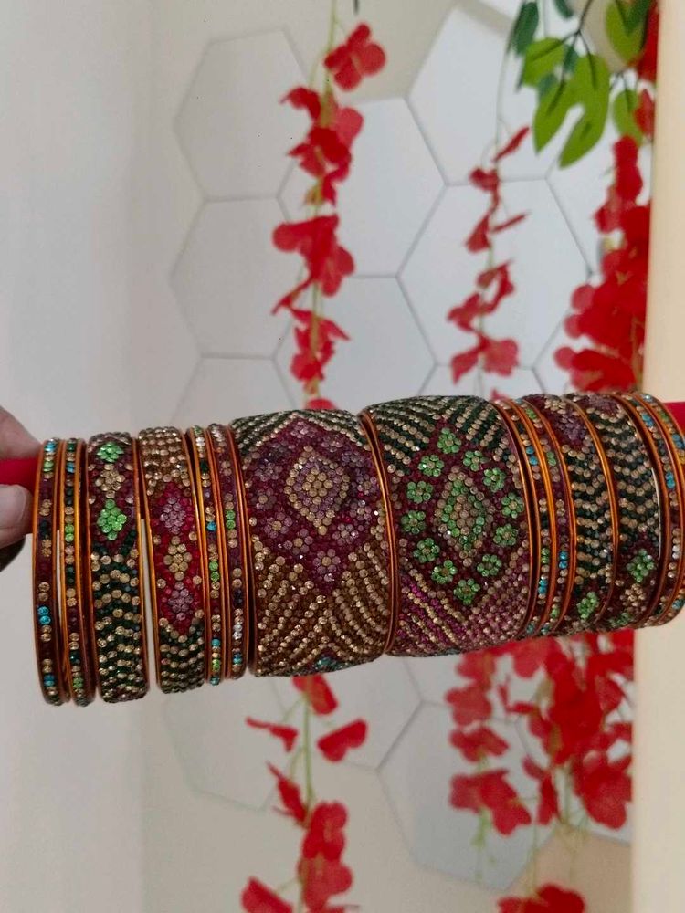 Hydrabadi Bangle Set