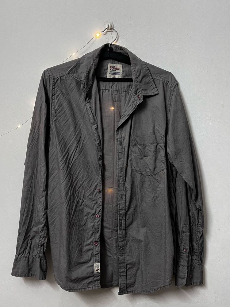 Men Grey Shirt