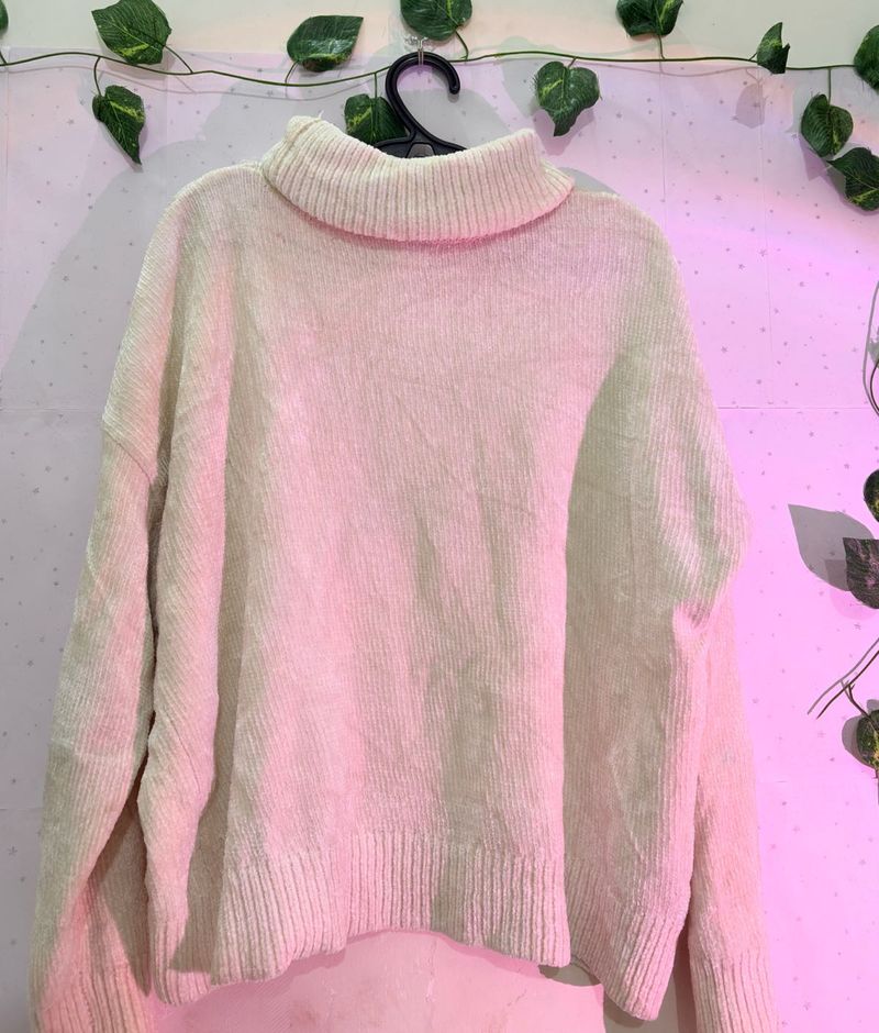Cozy Cream Turtleneck Sweater